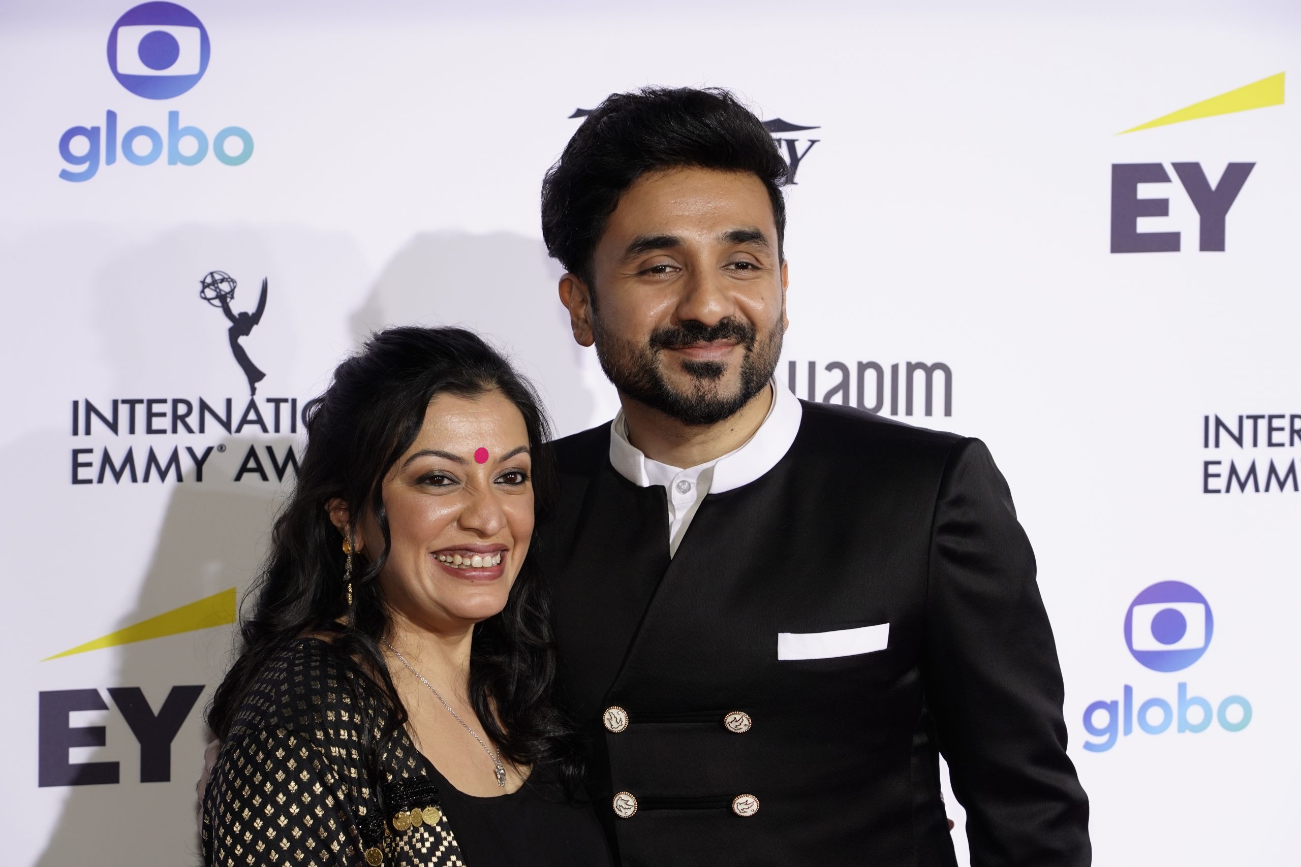 Best Performance by An Actor Nominee Vir Das on the red carpet at the 49th International Emmy Awards, November 22, 2021 in New York City. 49th International Emmy Awards