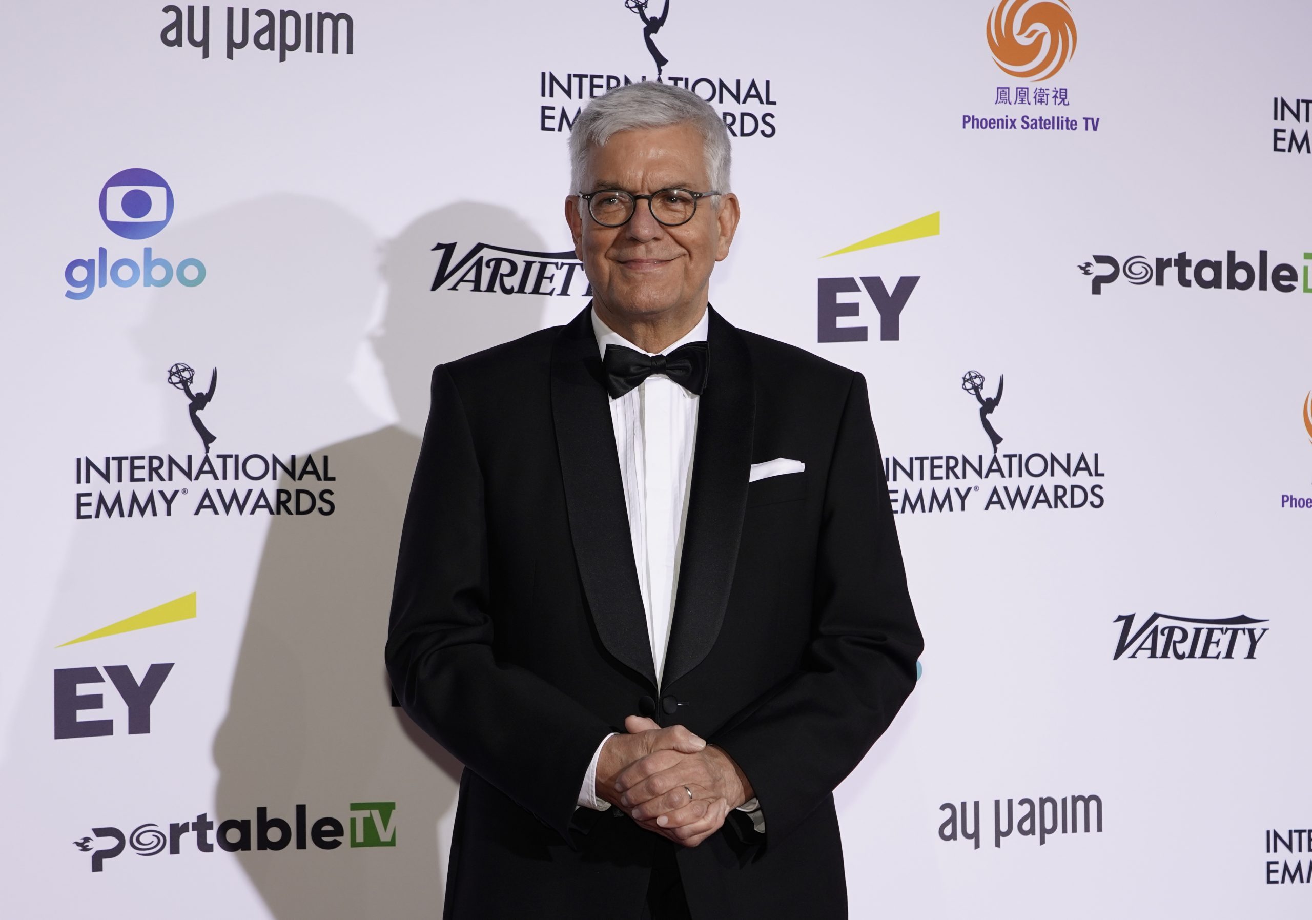 Dr. Thomas Bellut on the red carpet at the 49th International Emmy Awards, November 22, 2021 in New York City. 49th International Emmy Awards